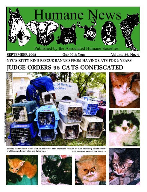 Humane News - Associated Humane Societies