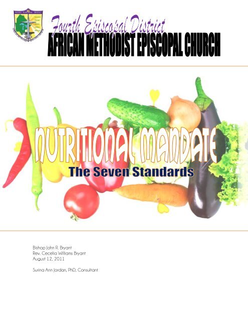 Fourth District Nutritional Mandate - Fourth Episcopal District