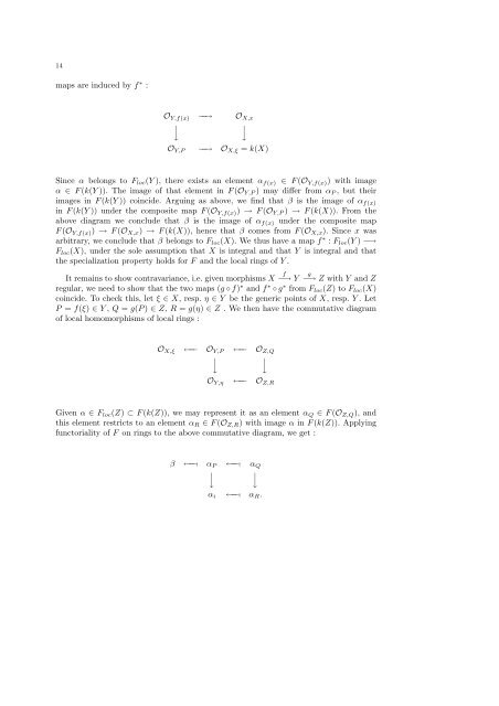 Birational invariants, purity and the Gersten conjecture Lectures at ...