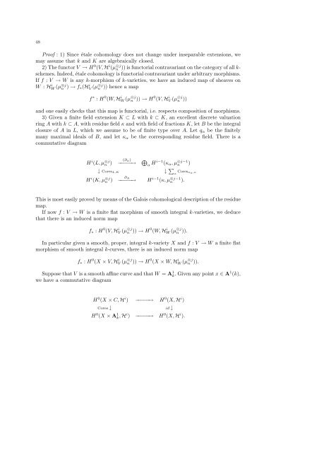 Birational invariants, purity and the Gersten conjecture Lectures at ...
