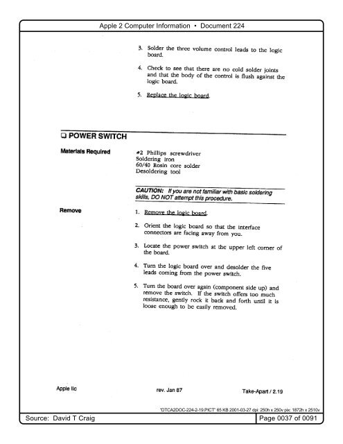 Apple IIc Technical Repair Procedures 1988.pdf - Apple IIGS France