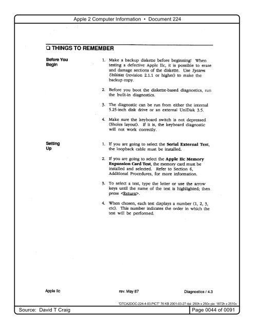 Apple IIc Technical Repair Procedures 1988.pdf - Apple IIGS France