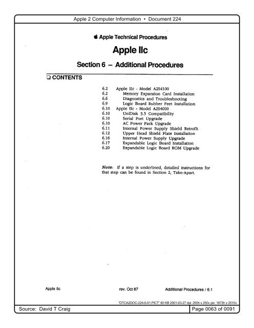 Apple IIc Technical Repair Procedures 1988.pdf - Apple IIGS France