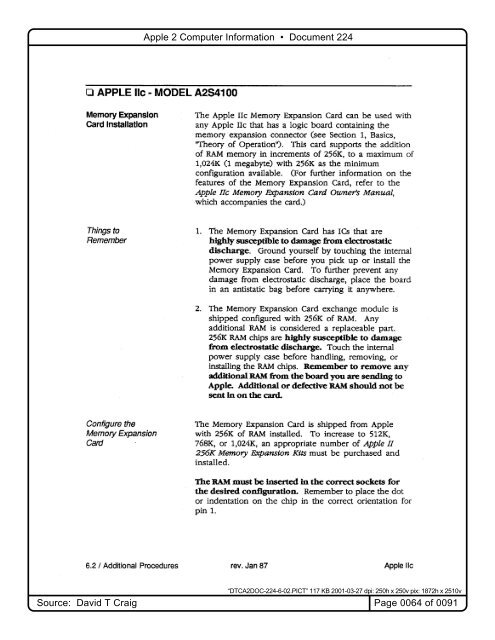 Apple IIc Technical Repair Procedures 1988.pdf - Apple IIGS France