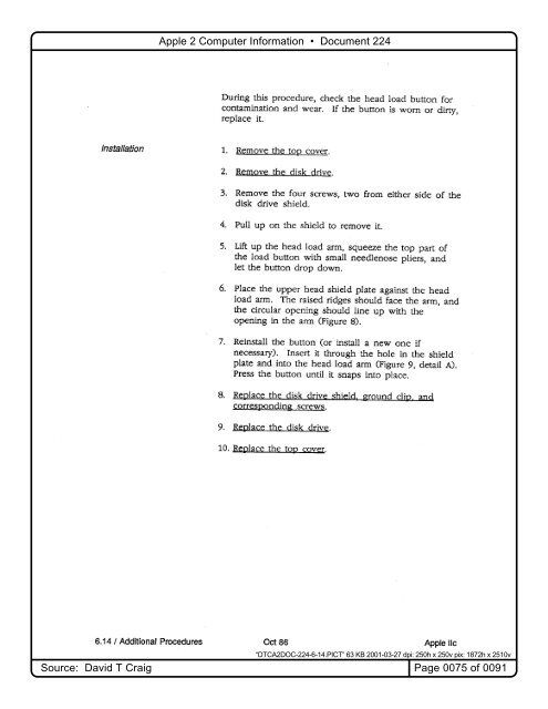 Apple IIc Technical Repair Procedures 1988.pdf - Apple IIGS France