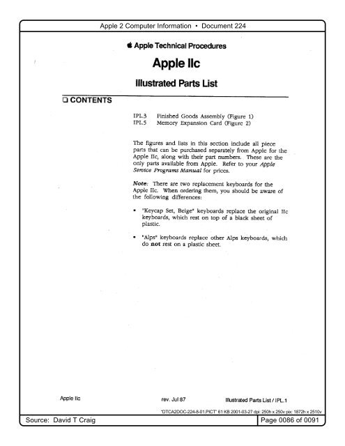 Apple IIc Technical Repair Procedures 1988.pdf - Apple IIGS France