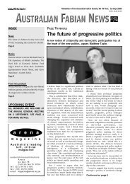 Vol 43 No 3 - Australian Fabian Society