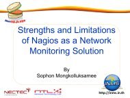 Strengths and Limitations of Nagios as a Network Monitoring Solution