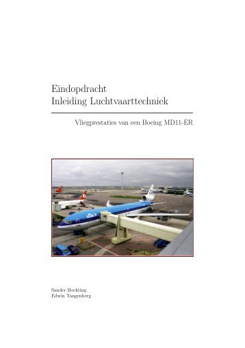 Eindopdracht Inleiding Luchtvaarttechniek - Sander Bockting portfolio