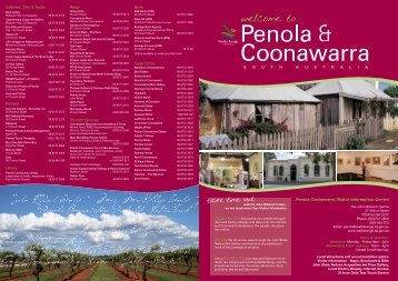 Penola Coonawarra Town Map 2011 - Wattle Range Council - SA ...