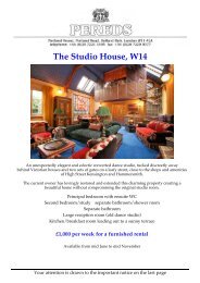 The Studio House, W14 - Pereds