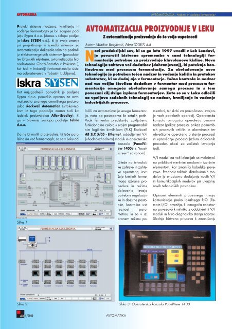 Rockwell Software programska oprema - Avtomatika