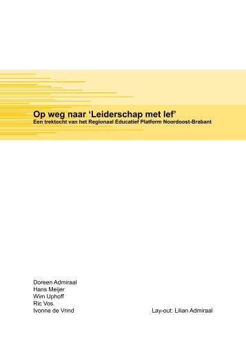 Op weg naar 'Leiderschap met lef' - Arbeidsmarktplatform PO