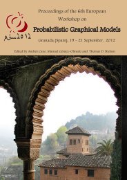 Proceedings of the Sixth European Workshop on Probabilistic ...