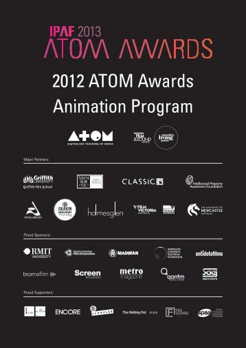 2012 ATOM Awards Animation Program - Metro Magazine