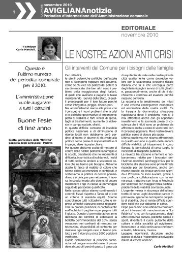 notizie_online_avigliana4.pdf - Comune di Avigliana