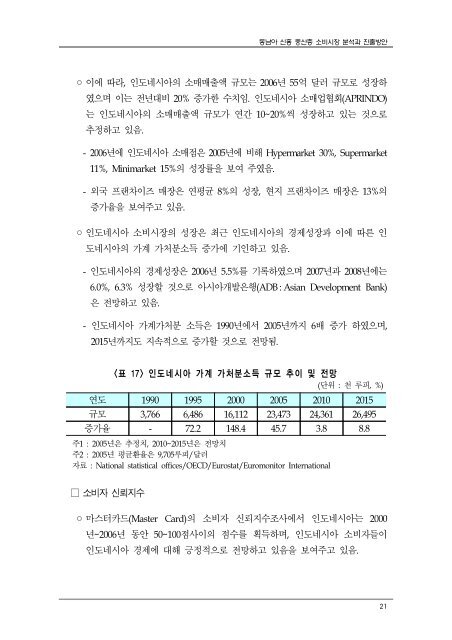 ëë¨ì ì í¥ ì¤ì°ì¸µ ìë¹ìì¥ ë¶ìê³¼ ì§ì¶ë°©ì