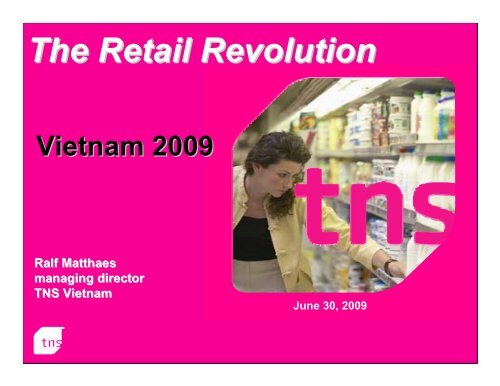 The Retail Revolution - Hong Kong Business Association Vietnam