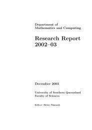 2002-03 Departmental Research Report