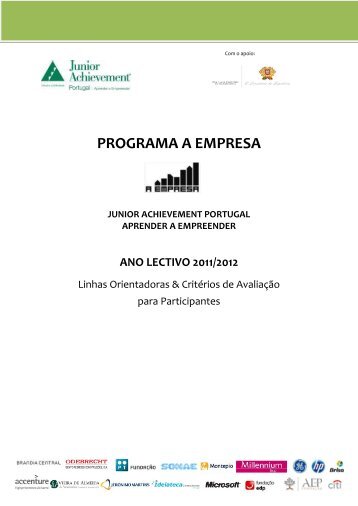 PROGRAMA A EMPRESA - JA Portugal - JA-YE Europe