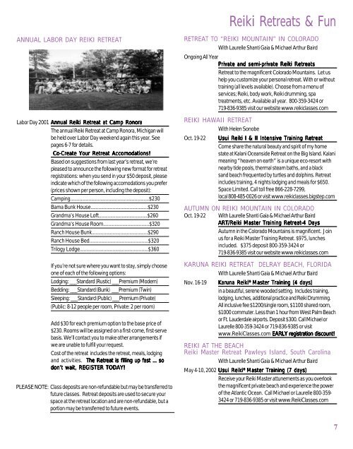 Download 24 Page Reiki News Summer 2001 - The International ...