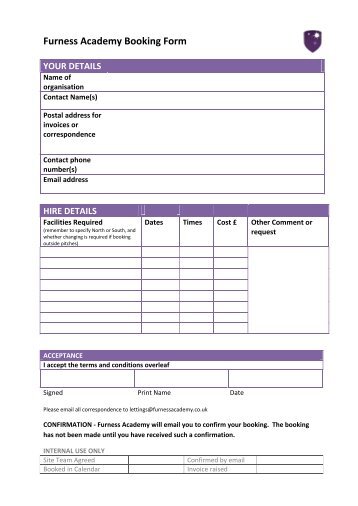hire form