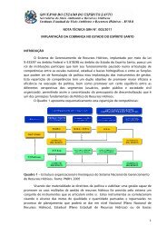 Nota TÃ©cnica GRH nÂº 002/2011 - CBH Doce