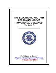 Dtas Functional Guidance Soldier Support Institute U S Army