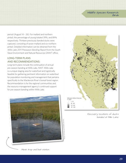 2011 Annual Report of NWT Wildlife Research Permits and Western ...