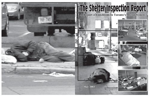 Shelter Inspection Report - Toronto Disaster Relief Committee