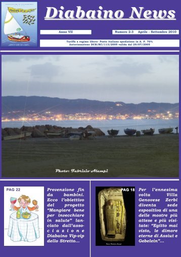 Aprile-Settembre 2010 - Diabaino.org