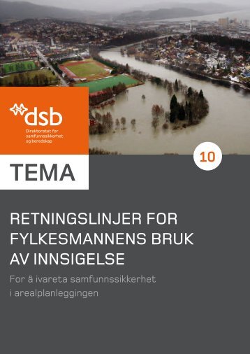 Retningslinjer for fylkesmannens bruk av innsigelse (pdf)