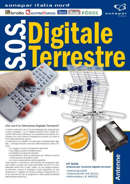 SOS Digitale Terrestre - Sonepar