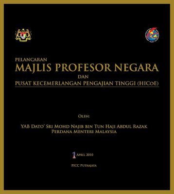 Buku Risalah - Jabatan Pengajian Tinggi - Kementerian Pengajian ...