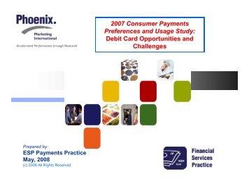 Debit Card Opportunities and Challenges