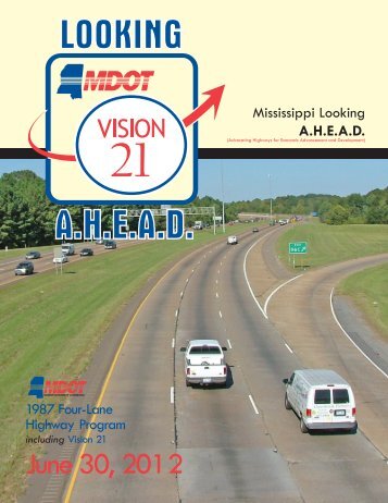 1987 Four-Lane Highway Program Report - Mississippi Department ...