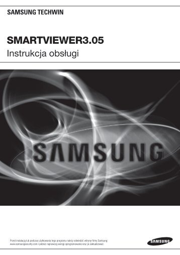 SMARTVIEWER3.05 - Samsung CCTV