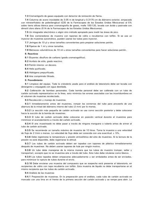 NOM-010-STPS-1999 - Normas Oficiales Mexicanas de Seguridad y ...