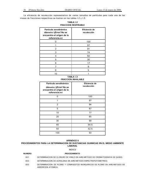 NOM-010-STPS-1999 - Normas Oficiales Mexicanas de Seguridad y ...