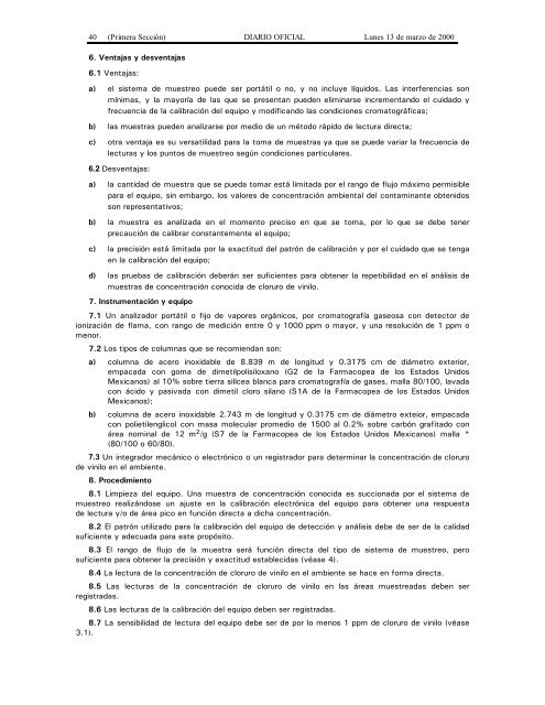 NOM-010-STPS-1999 - Normas Oficiales Mexicanas de Seguridad y ...