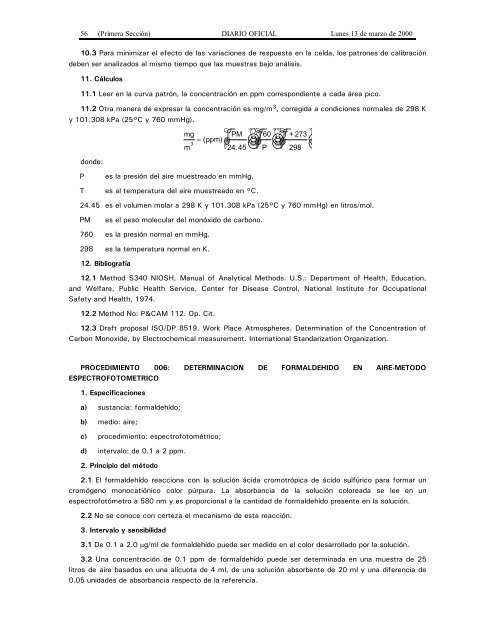 NOM-010-STPS-1999 - Normas Oficiales Mexicanas de Seguridad y ...