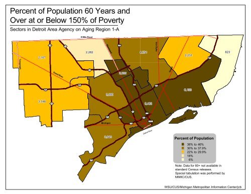 Demographic Profile of Senior in Wayne County, Michigan