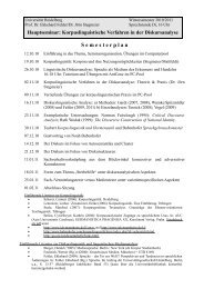 Dr. Ekkehard Felder - Germanistisches Seminar - Universität ...