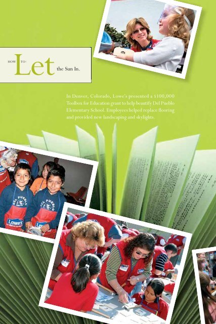 2006 Annual Report - Social Responsibility - Lowe's