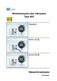 Monitorizações das vibrações Tipo 663 - Hauber-Elektronik GmbH