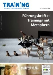 Magazin TRAiNiNG 07/November 2014