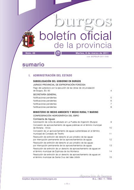 III. ADMINISTRACIÃ“N loCAl - BoletÃn Oficial de la Provincia de Burgos