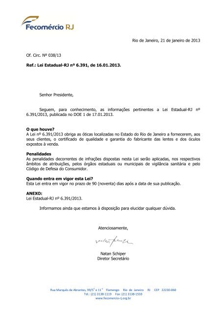 24/01 Óticas devem fornecer certificado de qualidade e garantia das ...