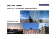 Leidraad voor kleine windturbines in de gebouwde omgeving