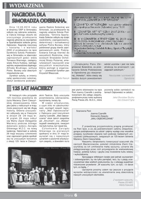 nr 3-2010.pdf - DÄbowiec, UrzÄd Gminy
